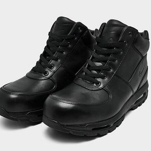 Nike Air Max Goadome Men's Black Leather Boots